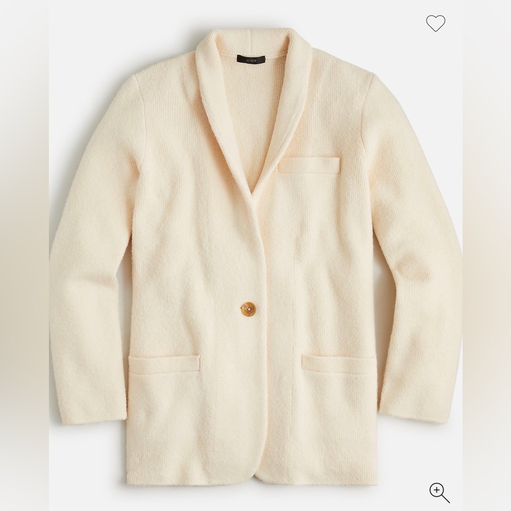 J Crew Cocoon Sweater Blazer
